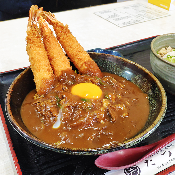 エビフライカレー丼